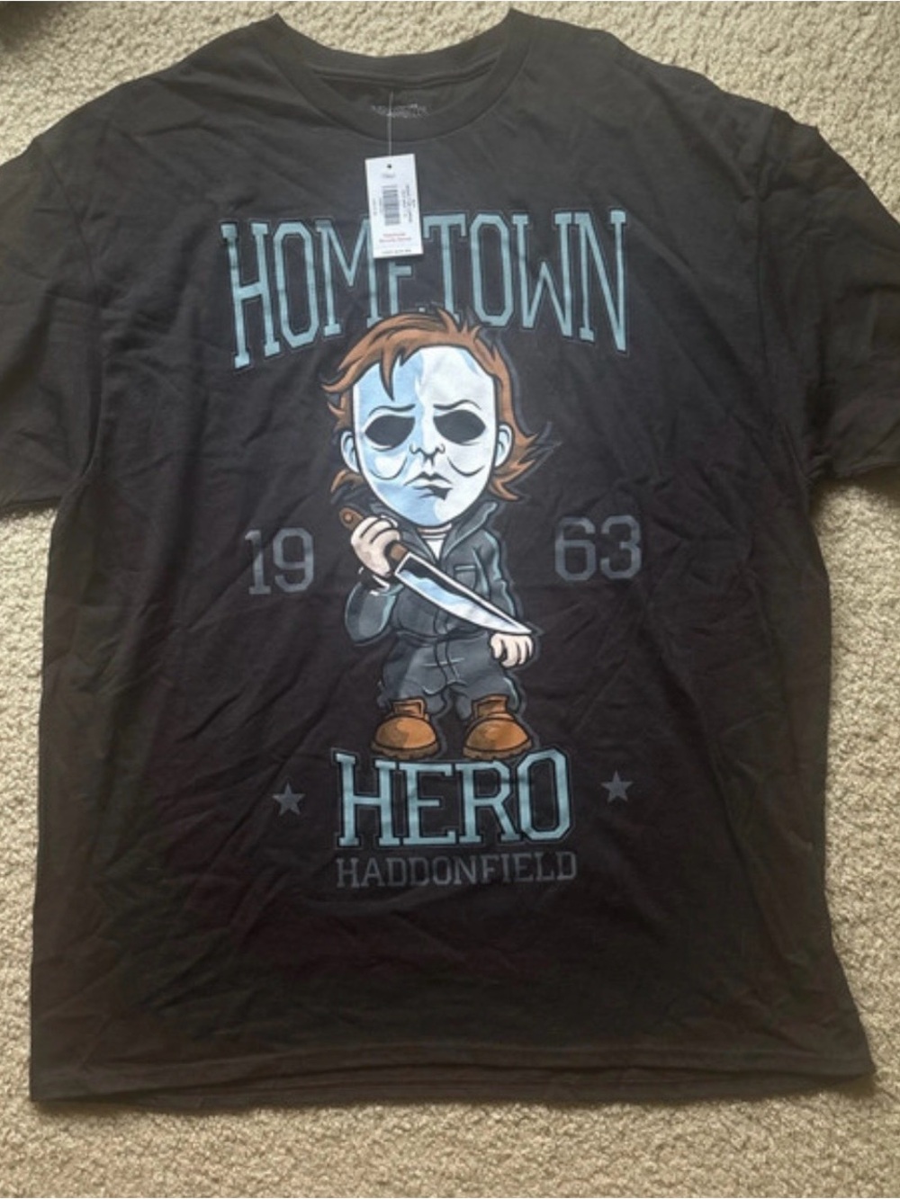 Halloween Hero Short Sleeve Tee - Black